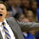Illustration for article titled Bill Self Gets Crushed By Court-Stormers, Is Not Pleased